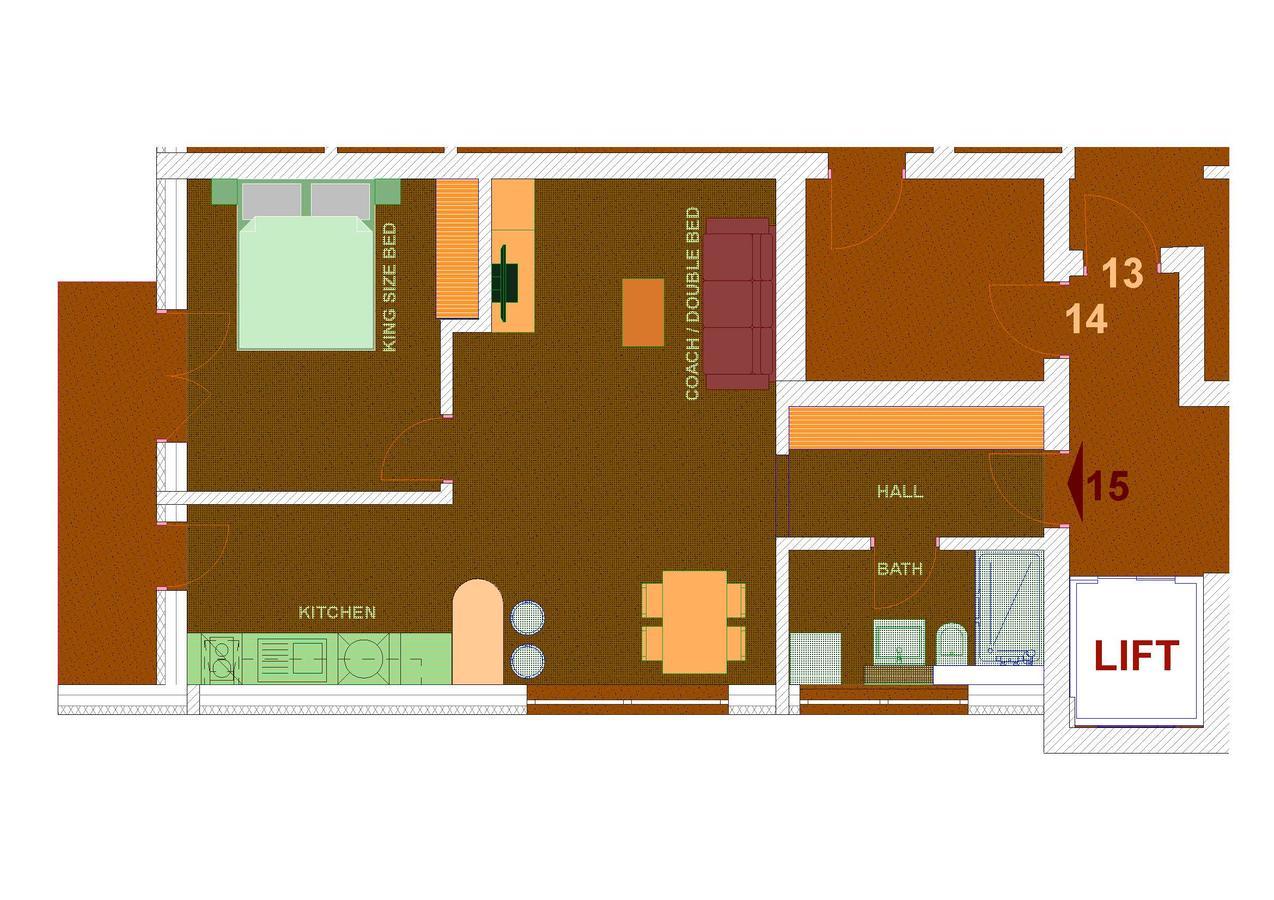 Apartament Schiller 58 Braşov Eksteriør bilde